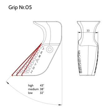 grip nr. 5 angle grip nr. 5 angle